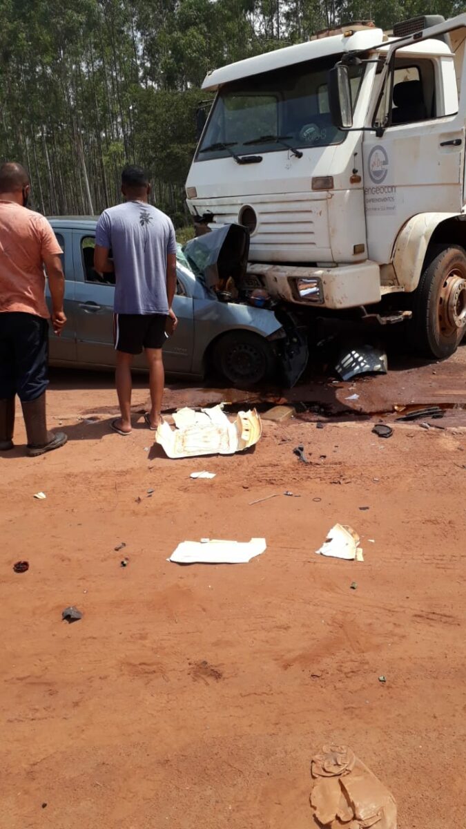 Casal de Três Lagoas morre em acidente no KM 232 da BR 262