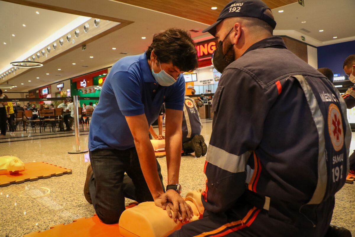 Cerca de 150 pessoas participam do 1º RCP Day em Três Lagoas