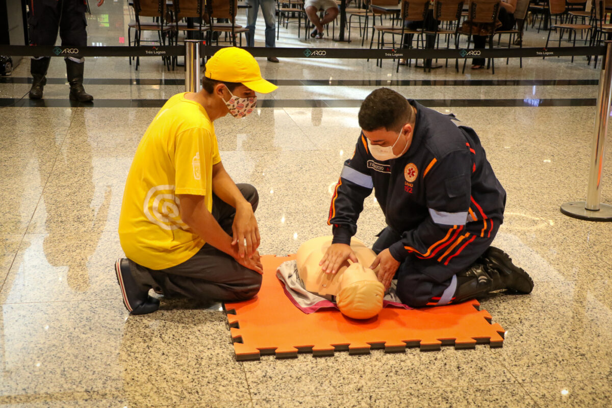 Cerca de 150 pessoas participam do 1º RCP Day em Três Lagoas