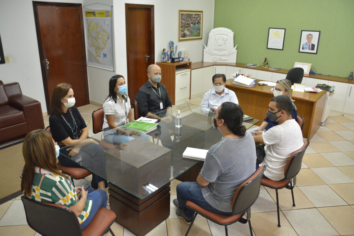 Akira recebe representantes do IFMS e discutem parceria para oferta de cursos técnicos