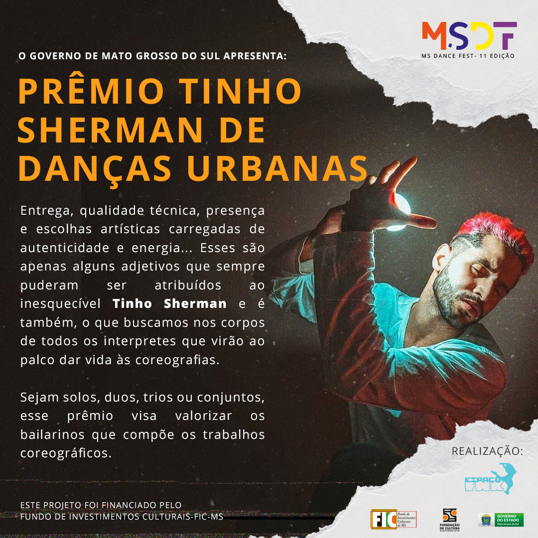 Premiações do MS Dance Fest 2022 seguem com inscrições abertas até sexta