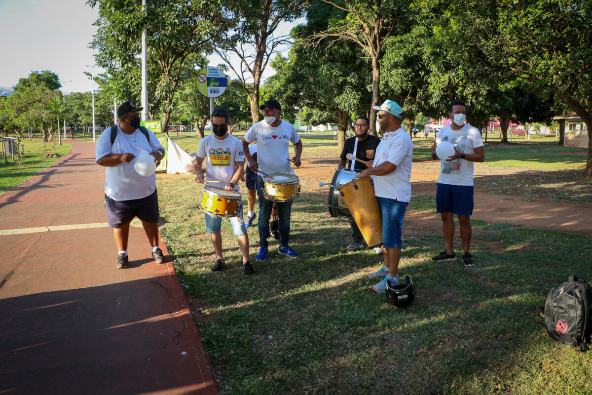 Circuito do empoderamento feminino é montado na Lagoa Maior em alusão ao 8 de março