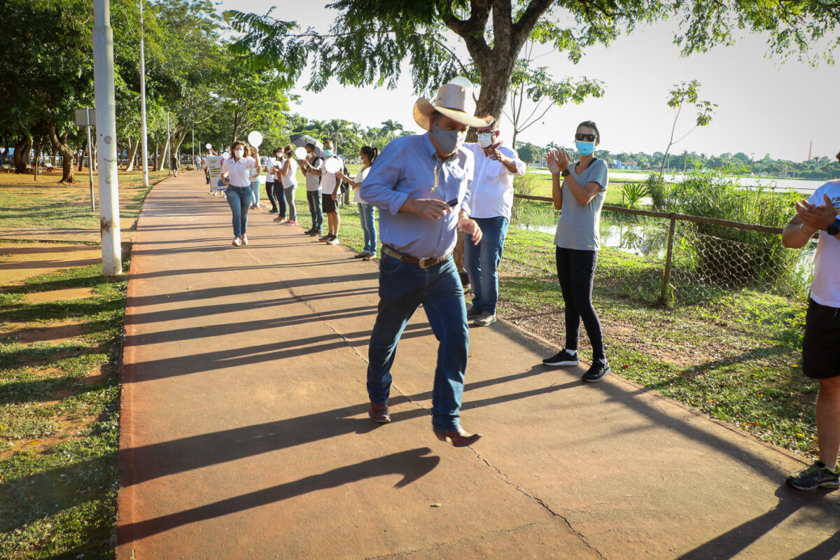 Circuito do empoderamento feminino é montado na Lagoa Maior em alusão ao 8 de março