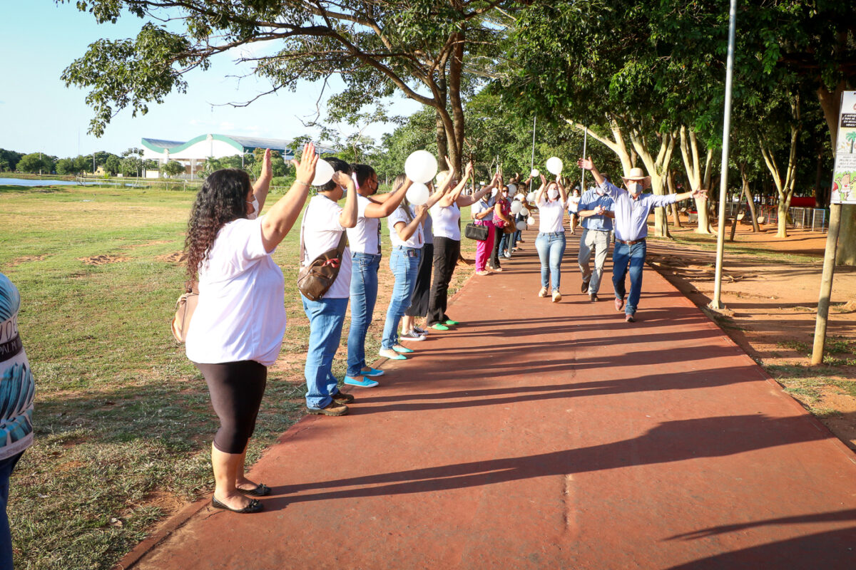 Circuito do empoderamento feminino é montado na Lagoa Maior em alusão ao 8 de março