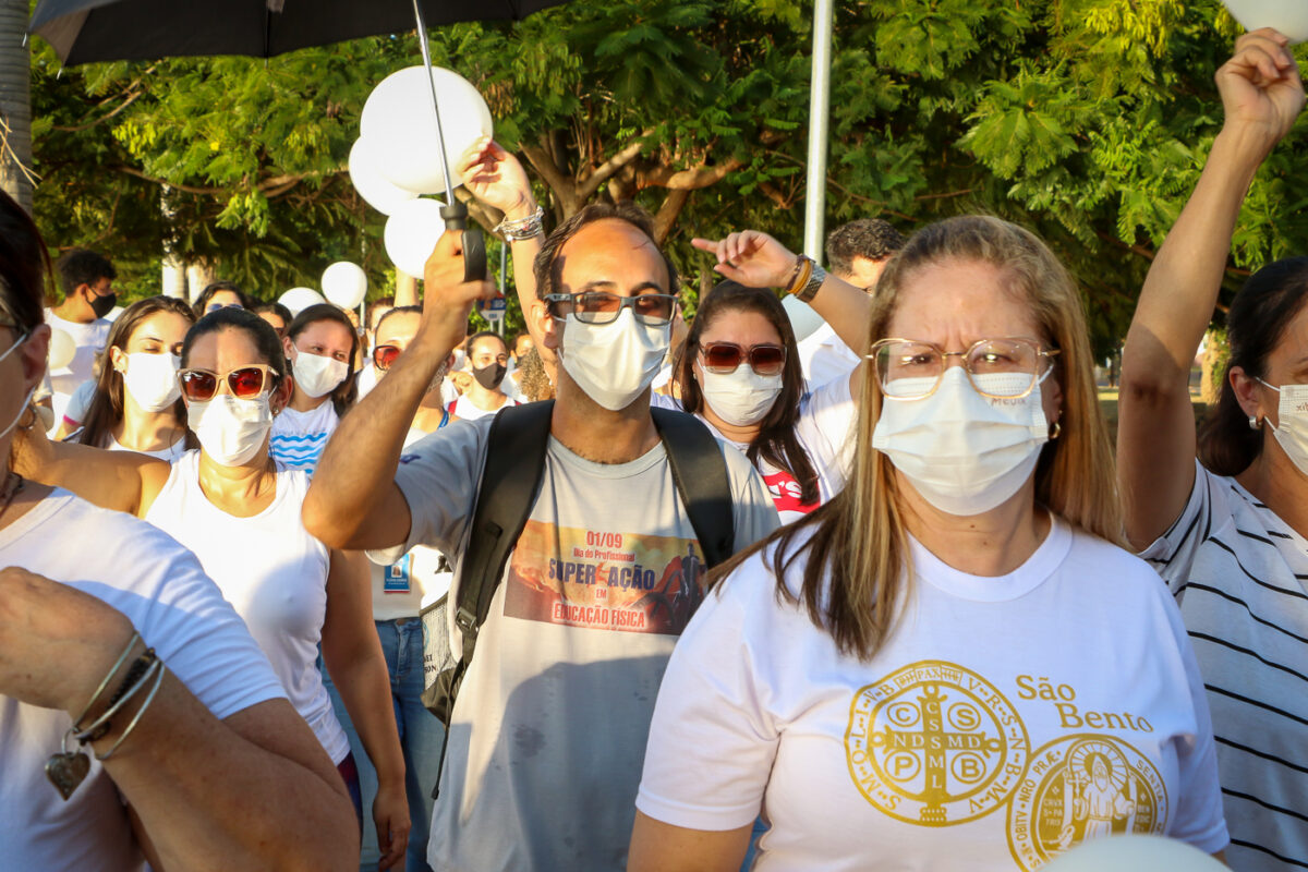 Circuito do empoderamento feminino é montado na Lagoa Maior em alusão ao 8 de março