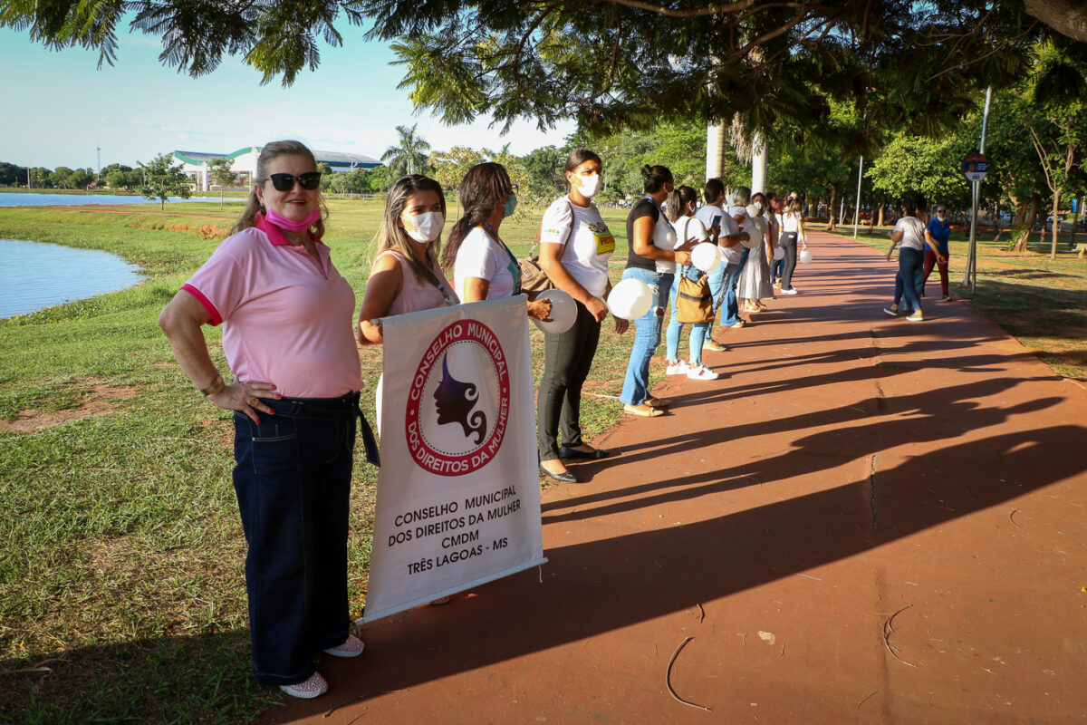 Circuito do empoderamento feminino é montado na Lagoa Maior em alusão ao 8 de março