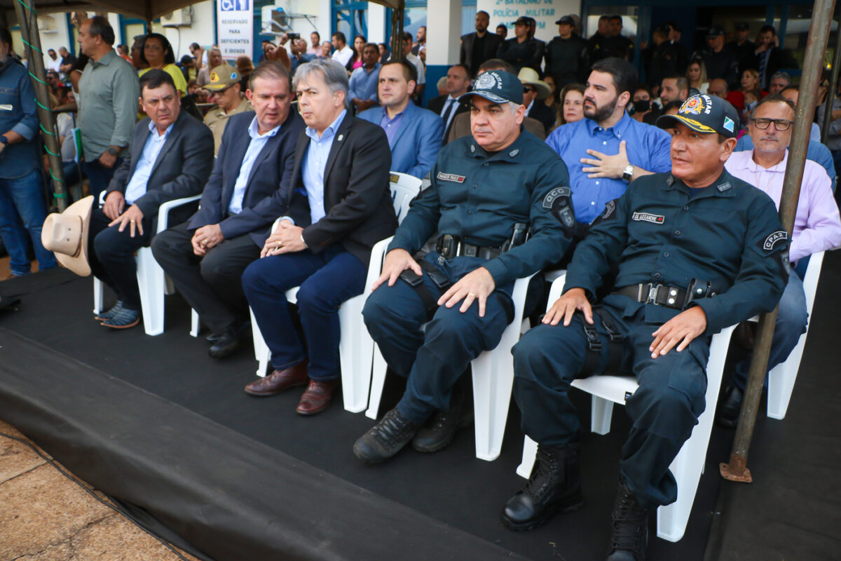 Guerreiro participa da formatura da 36ª turma de soldados da PMMS/CPA-2 de TL e recebe homenagem