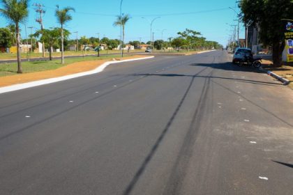 Obra de recape da Avenida Rosário Congro termina em menos de 30 dias em Três Lagoas