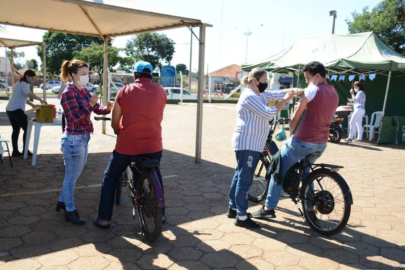 Prefeitura de Bataguassu realiza Drive-Thru de vacinação contra a gripe