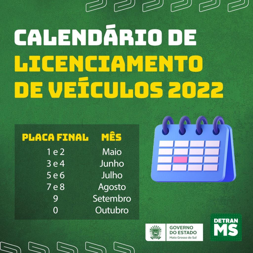 Última semana para pagar licenciamento de veículos placas com final 3 e 4 