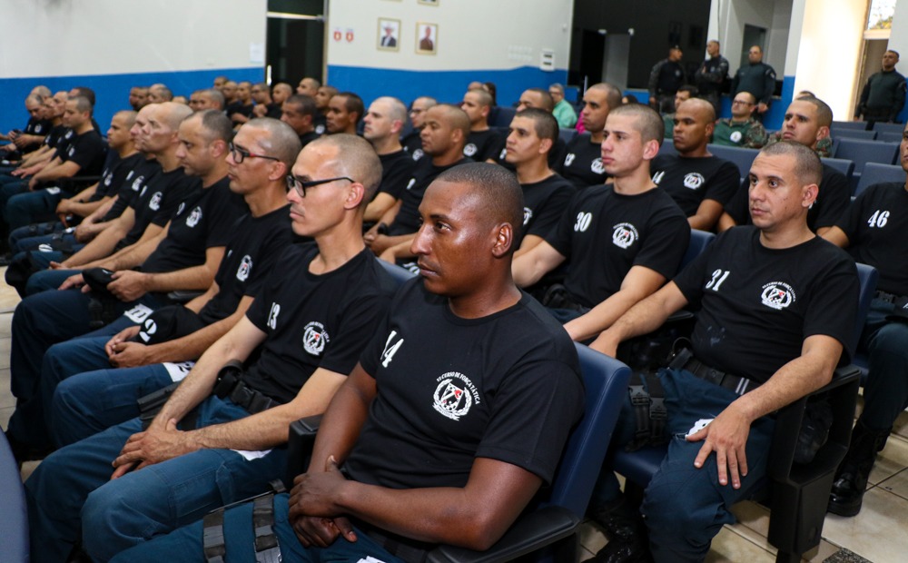 Chefe de gabinete acompanhou aula inaugural do 6º Curso de Aperfeiçoamento em Força Tática (CAFT)