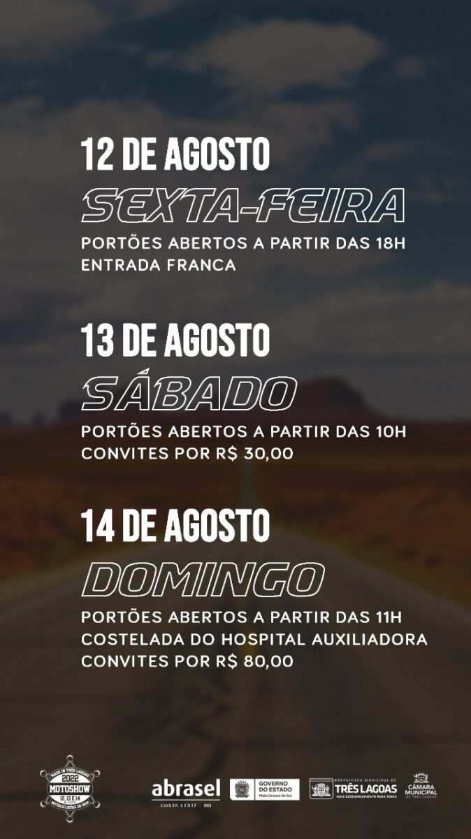 Falta pouco para Três Lagoas sediar mais uma edição do Motoshow 2022