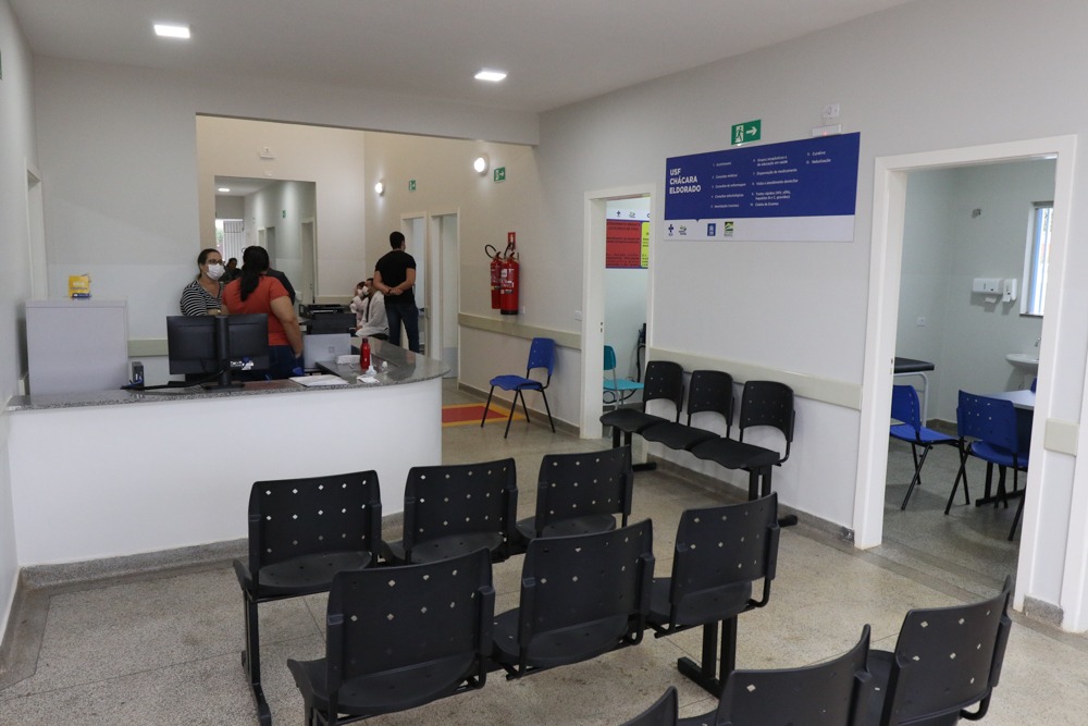 Guerreiro é o primeiro paciente atendido na USF Chácara Eldorado, inaugurada nesta quinta-feira dia (22)