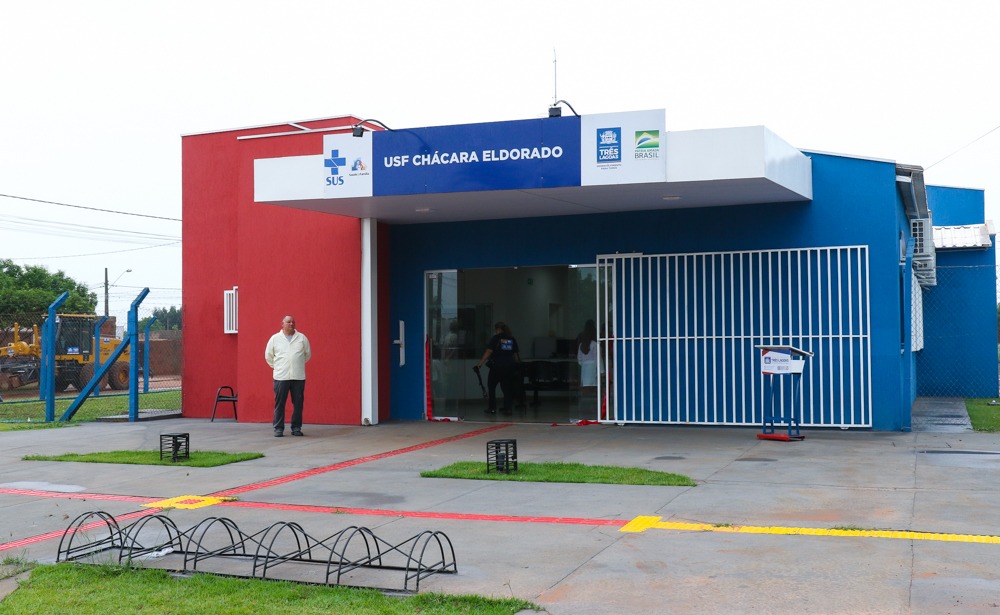 Guerreiro é o primeiro paciente atendido na USF Chácara Eldorado, inaugurada nesta quinta-feira dia (22)