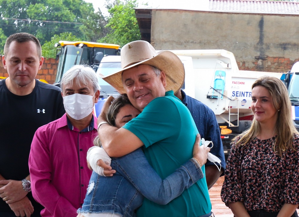 Guerreiro é o primeiro paciente atendido na USF Chácara Eldorado, inaugurada nesta quinta-feira dia (22)