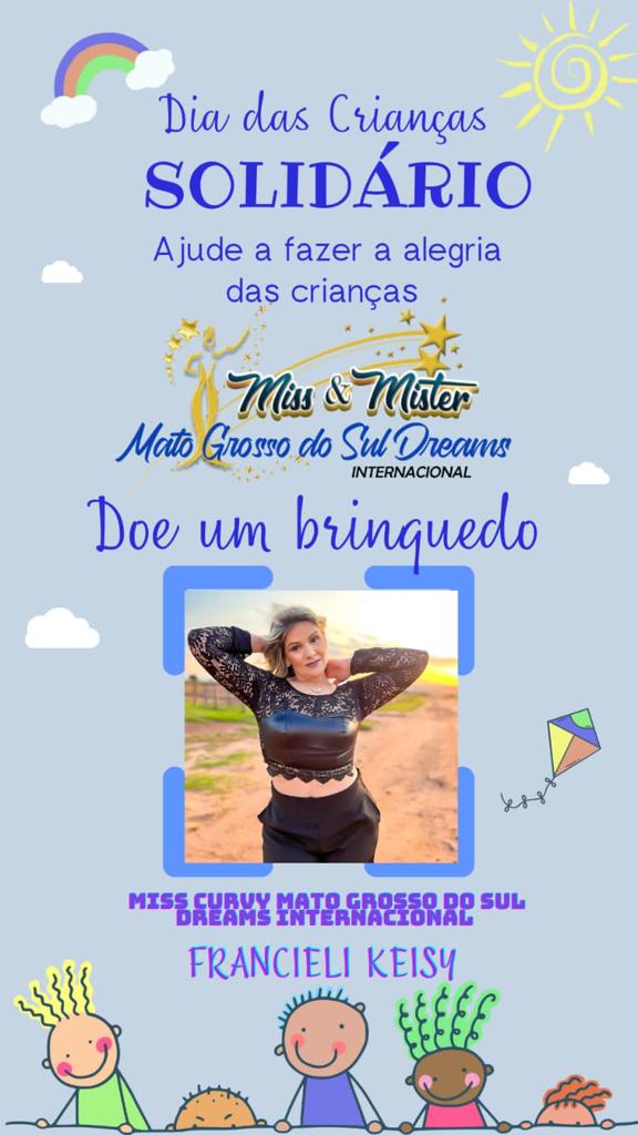 Miss Curvy de MS promove ação solidária para casa de acolhimento de Ribas do Rio Pardo