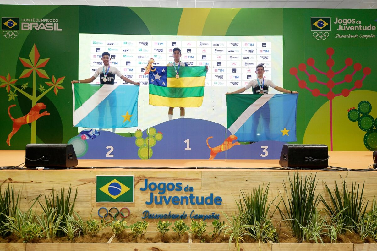 Ciclismo e <em>wrestling</em> garantem mais quatro medalhas nos Jogos da Juventude e MS supera marca da última edição