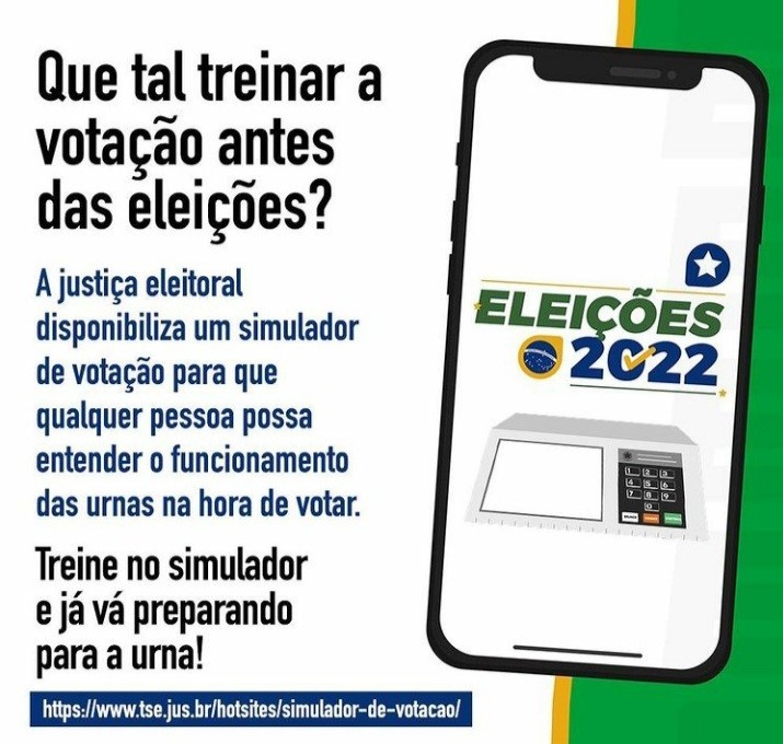Eleições 2022: confira a ordem de votação na urna eletrônica