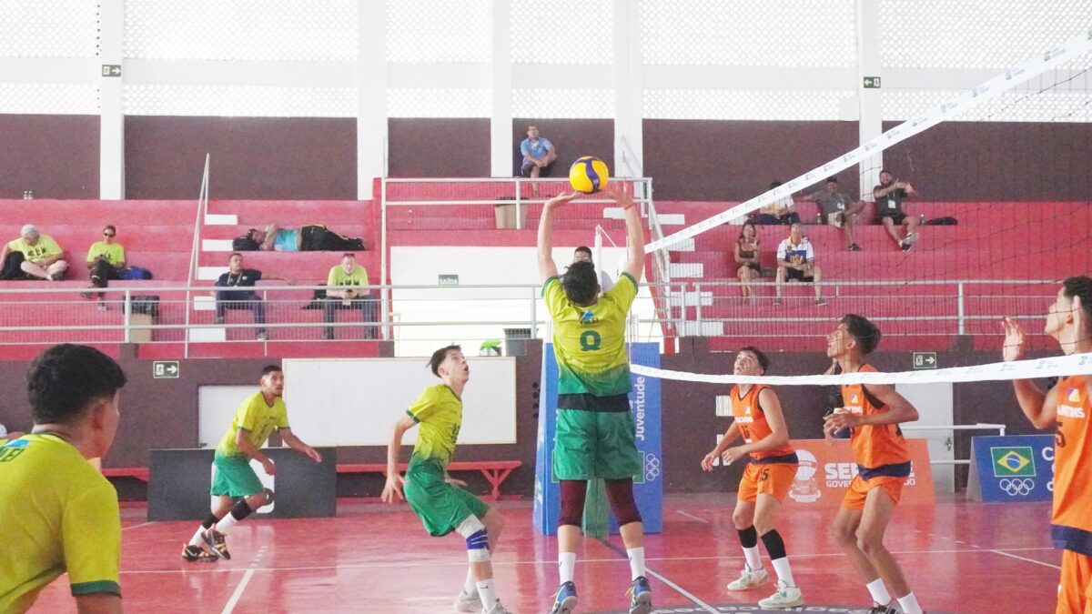 <strong>Voleibol de Mato Grosso do Sul estreia com vitória nos Jogos da Juventude 2022</strong>