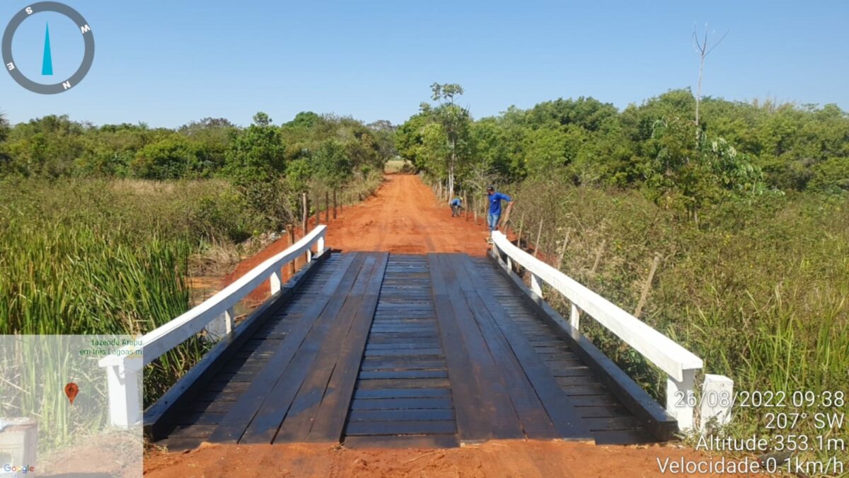 Mais de 550 km de estradas rurais de TL receberam manutenção em 2022