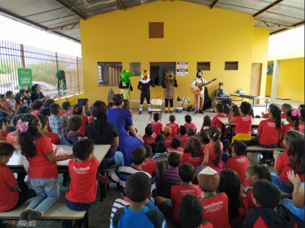 Levando consciência ambiental, Eldorado Brasil apresenta teatro educativo nas escolas de Três Lagoas