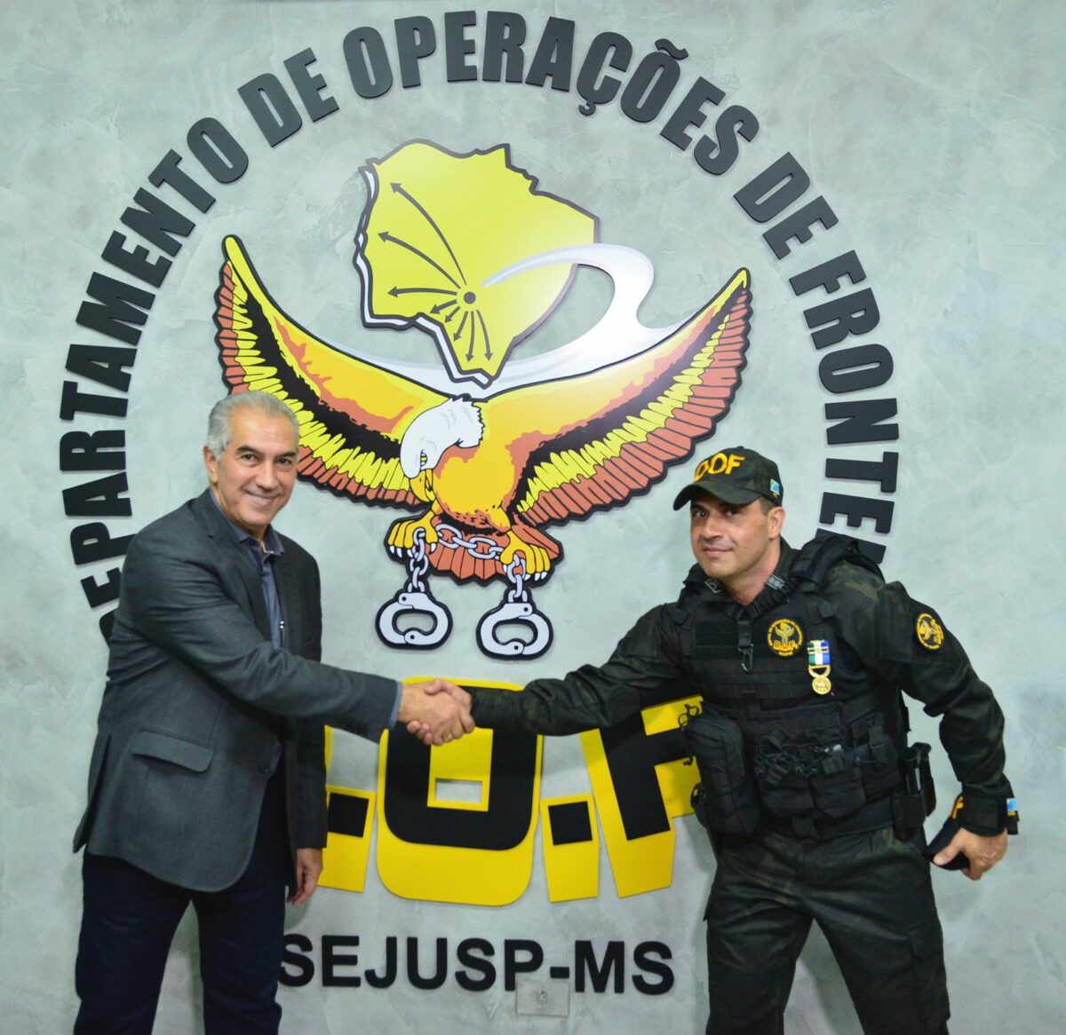 Nova sede do DOF é entregue em Dourados pelo Governo do Estado junto com helicóptero