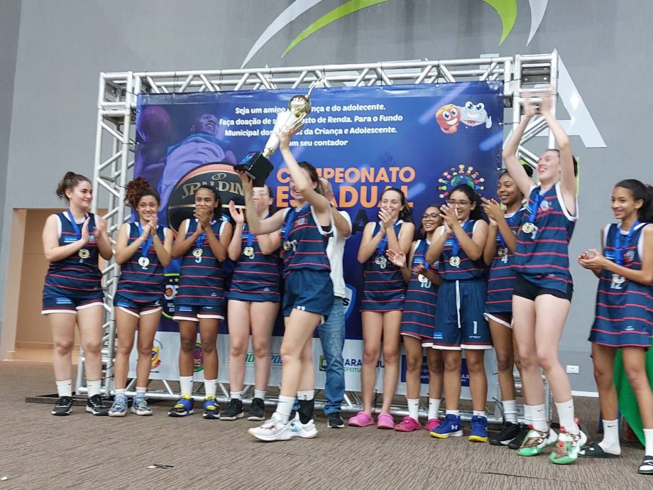 Três Lagoas é tricampeã estadual sub-17 de basquete feminino