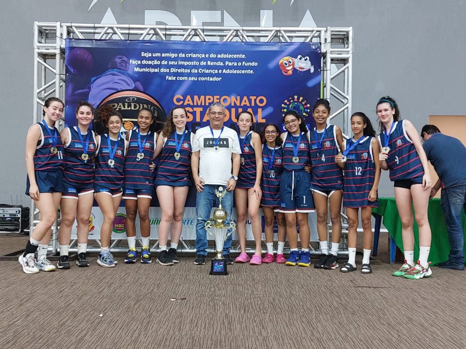 Três Lagoas é tricampeã estadual sub-17 de basquete feminino