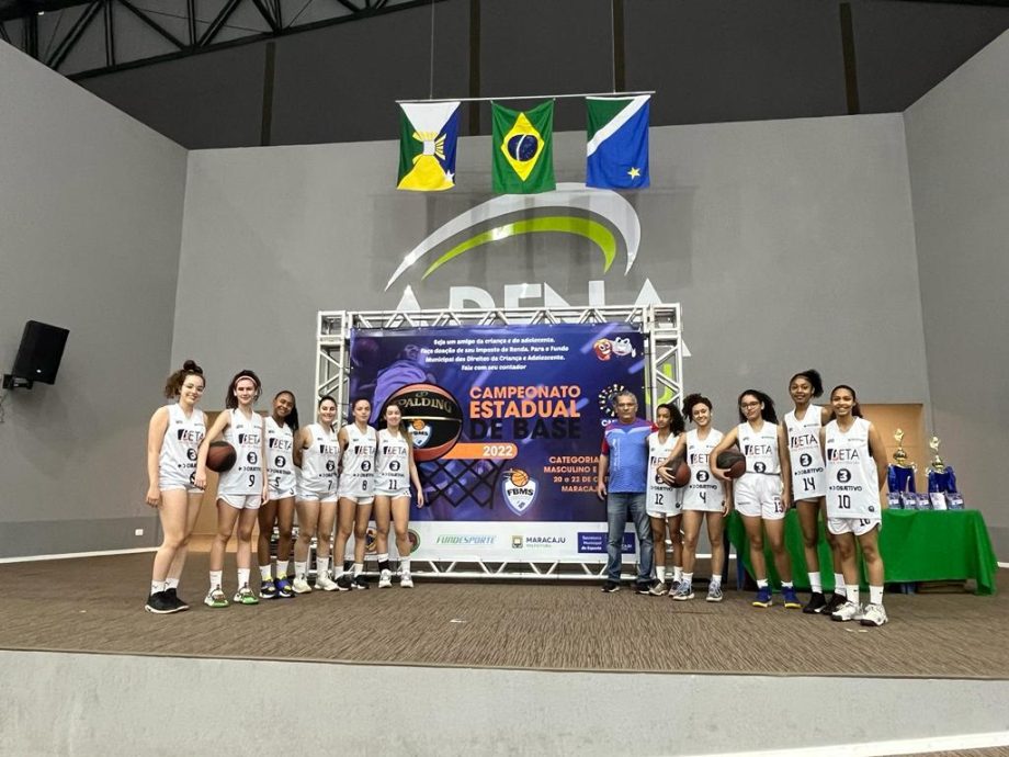 Três Lagoas é tricampeã estadual sub-17 de basquete feminino