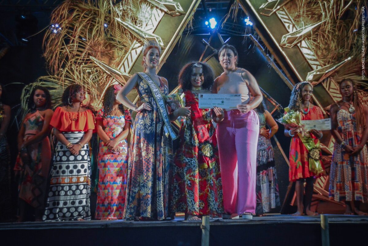 Maria Cristina Vicente vence Concurso Municipal Beleza Negra 2022 em Bataguassu