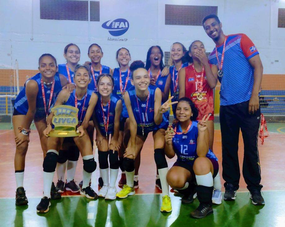 Equipe mirim de Três Lagoas é campeã da Liga LIVEA 2022 de voleibol