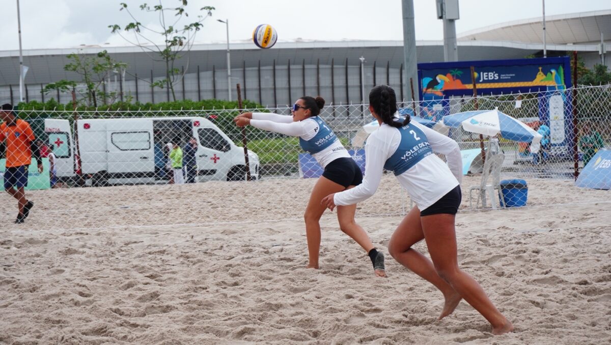 JEB’s 2022: Ana Sanches e Beatriz Sandim chegam à final do vôlei de praia pelo segundo ano consecutivo