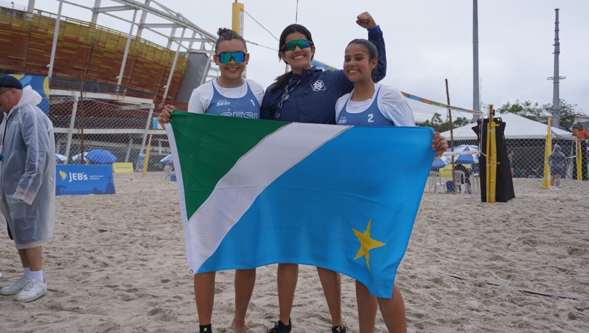 JEB’s 2022: Ana Sanches e Beatriz Sandim chegam à final do vôlei de praia pelo segundo ano consecutivo