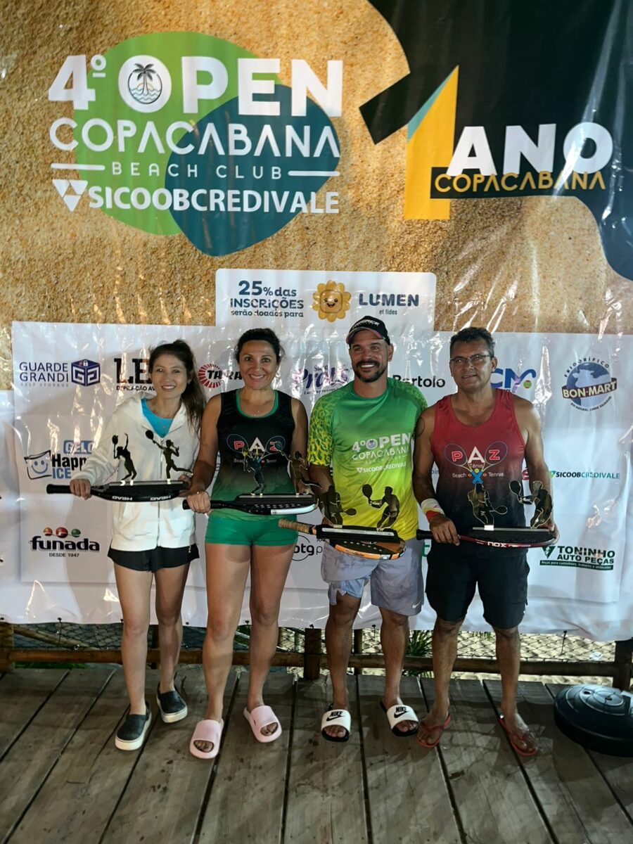 <strong>Sul-mato-grossenses conquistam torneio de beach tennis em Prudente</strong>