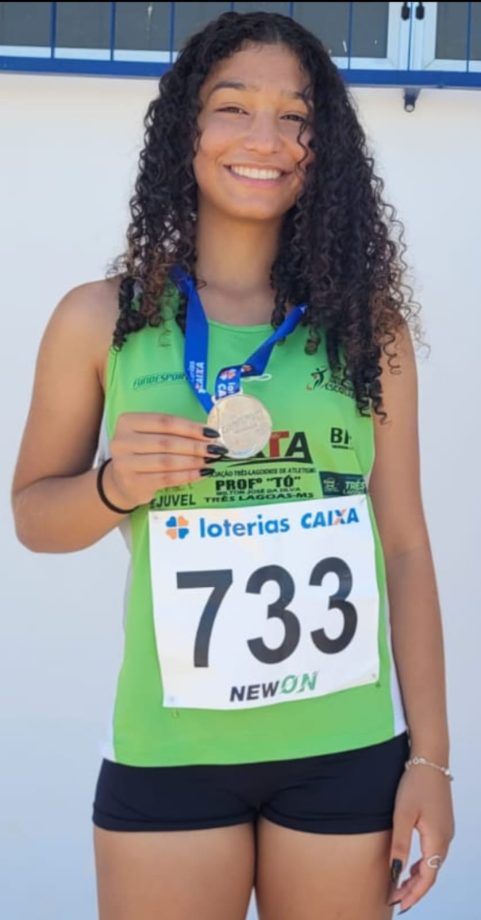 Atletas de SEJUVEL garantem 5 medalhas de ouro, 1 prata e 1 bronze no Campeonato Estadual de Atletismo em Campo Grande