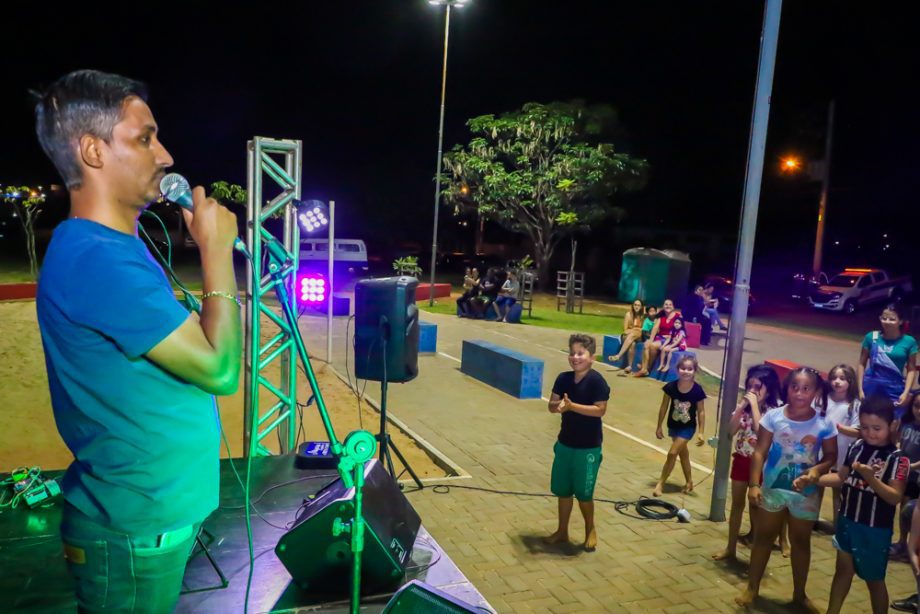 Projeto “Vida na Praça” garantiu alegria e diversão para moradores do bairro JK; confira as fotos