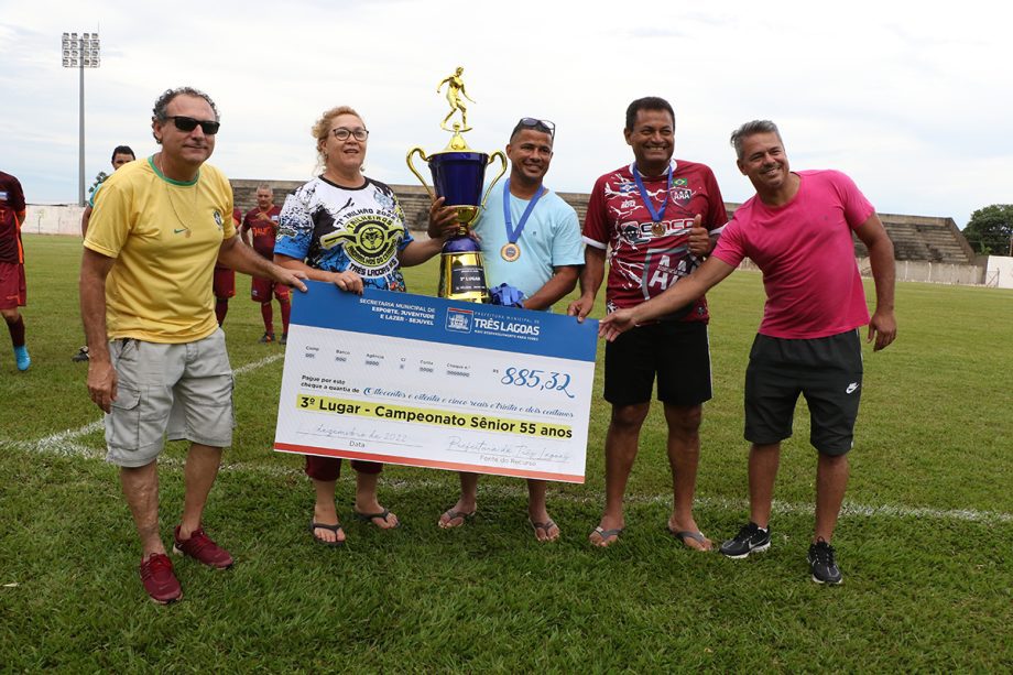 Equipe AABB é a grande campeã do Campeonato Master 55 de Futebol