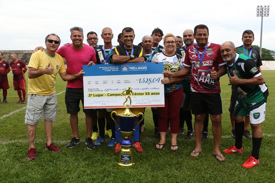 Equipe AABB é a grande campeã do Campeonato Master 55 de Futebol