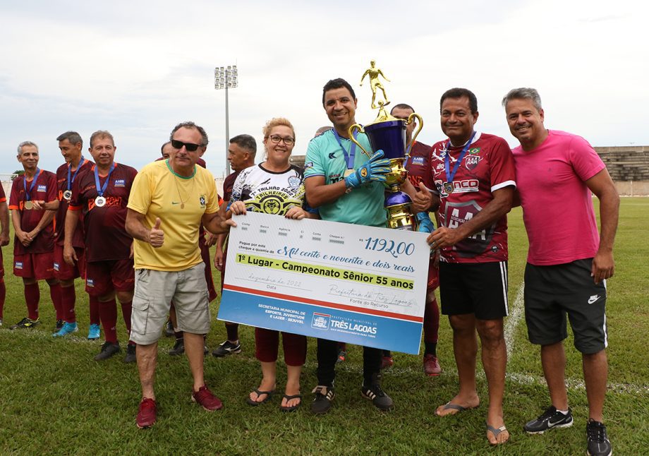 Equipe AABB é a grande campeã do Campeonato Master 55 de Futebol