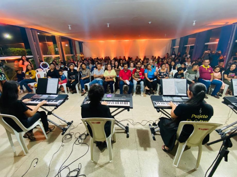 Projeto Eh Cultura estrelado pelos alunos do Núcleo de Música atraem mais de 450 pessoas em dois dias de exibições