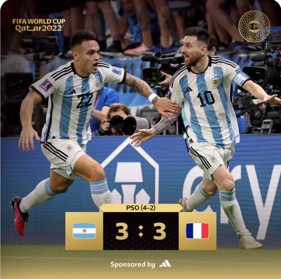 Argentina conquista o tricampeonato mundial e consagra Lionel Messi