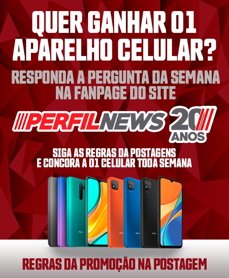 Sorteio do 2º celular de aniversário do Perfil News foi um sucesso, mas poucos leitores acertaram a resposta correta