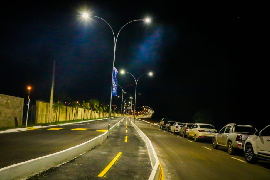 Prefeito Guerreiro entrega obra de duplicação e melhorias da Avenida de acesso ao Balneário Municipal