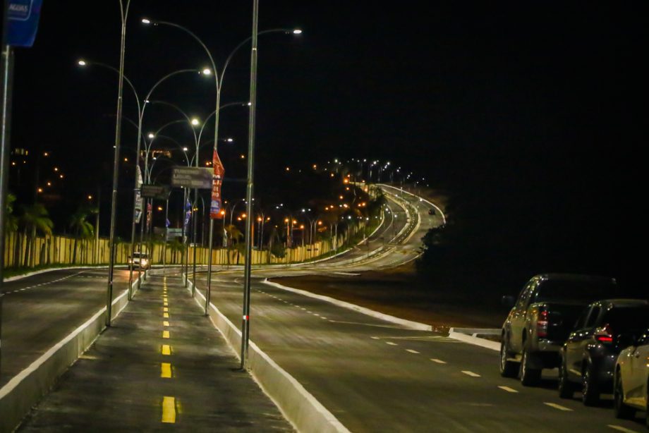 Prefeito Guerreiro entrega obra de duplicação e melhorias da Avenida de acesso ao Balneário Municipal