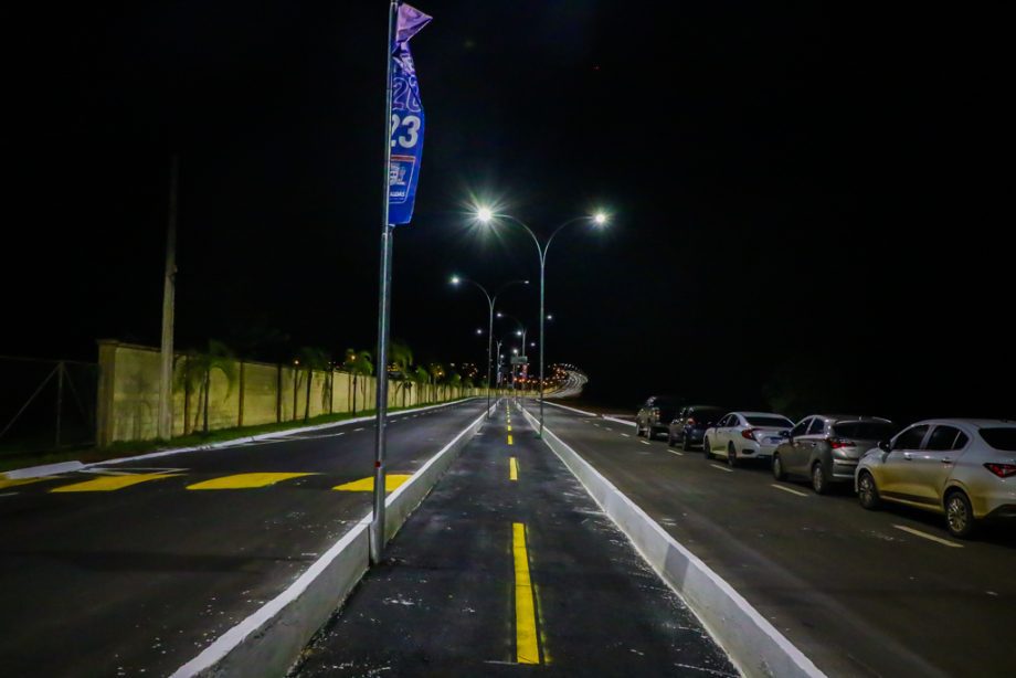 Prefeito Guerreiro entrega obra de duplicação e melhorias da Avenida de acesso ao Balneário Municipal