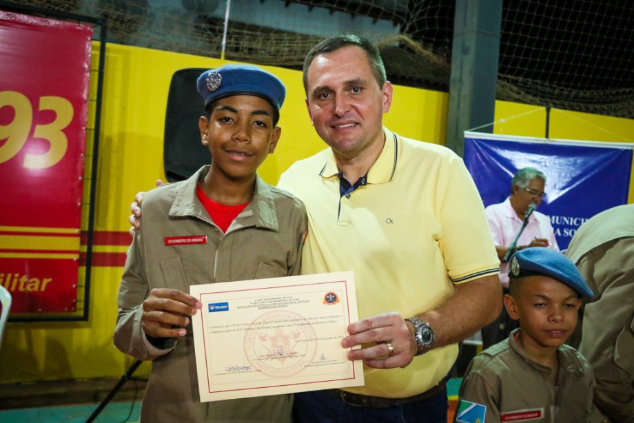 SMAS realiza graduação dos jovens SCFV Bombeiros do Amanhã