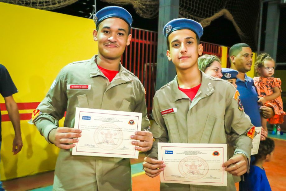 SMAS realiza graduação dos jovens SCFV Bombeiros do Amanhã