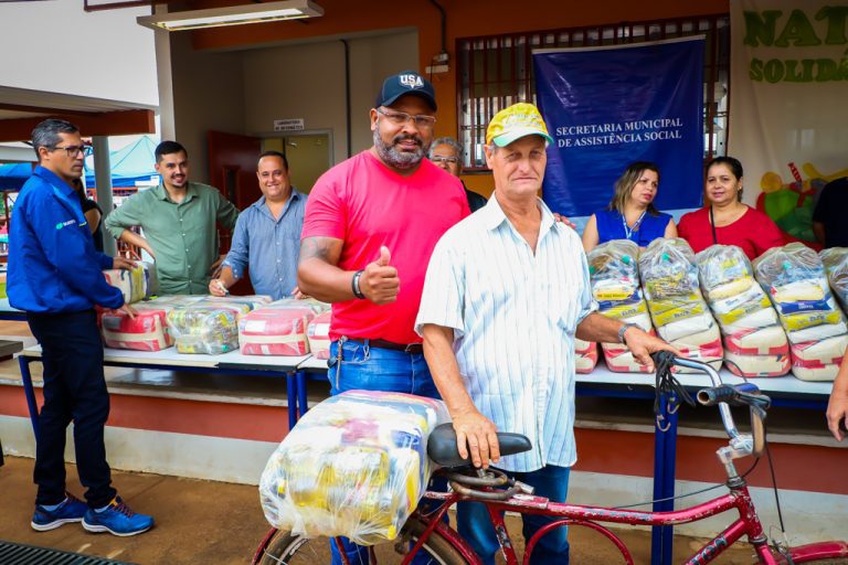 SMAS inicia distribuição de mais de 4.500 cestas da Campanha Natal Solidário 2022
