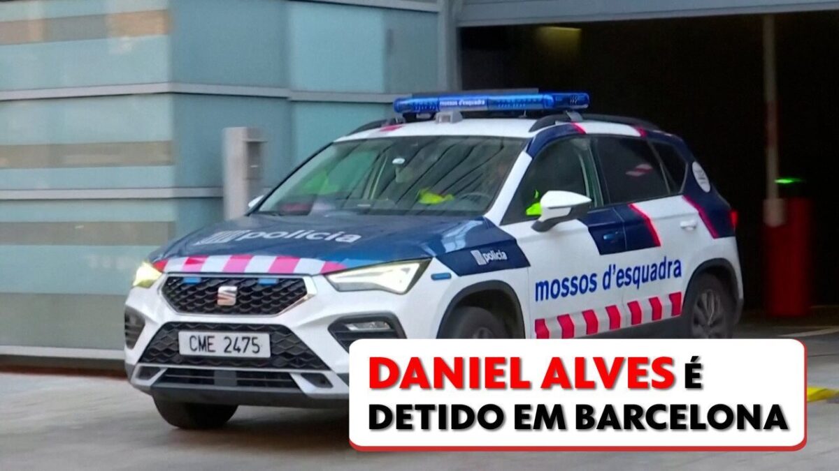 Dani Alves é detido na Espanha por agressão sexual, diz jornal