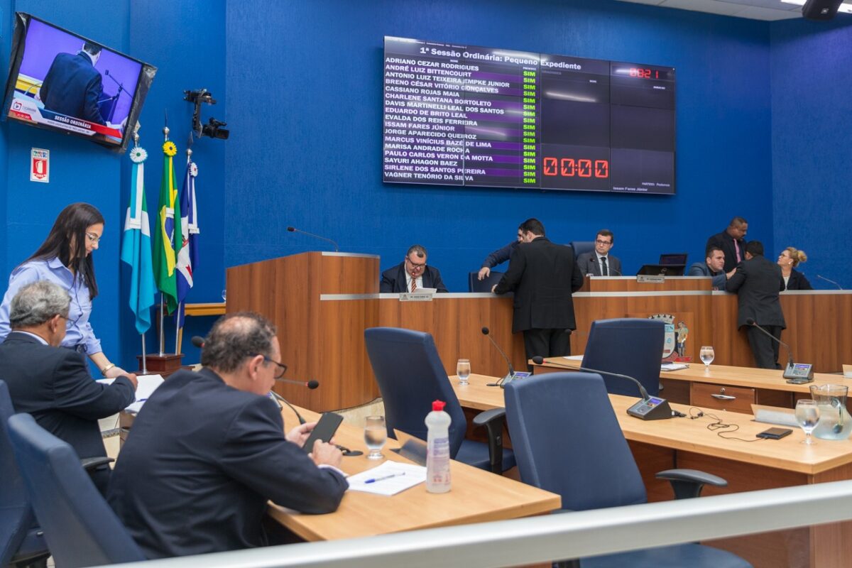 Câmara de Três Lagoas analisa 19 matérias na primeira sessão ordinária do ano